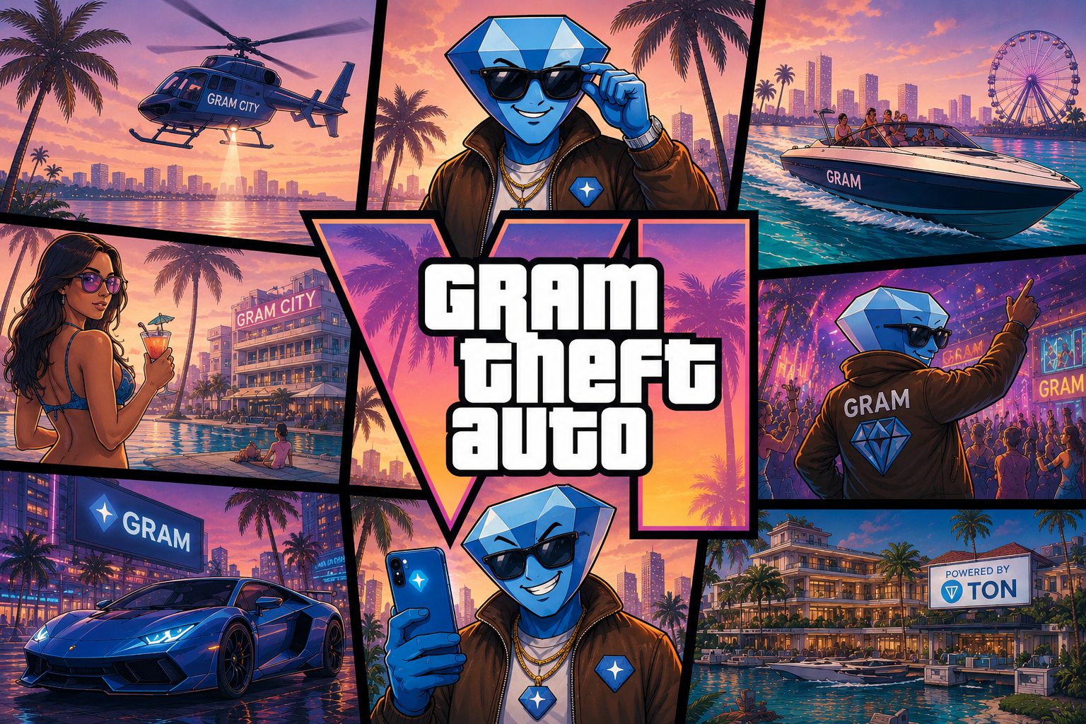 Gram City poster